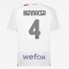 Camisola AC Milan Bennacer 4 Homen Equipamento 2ª 23/24